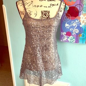 h.i.p. from Nordstrom sequin top size M